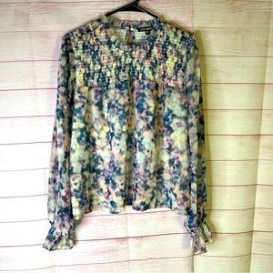 Steven Madden Long Sleeve‎ Soleil Blouse Size XL